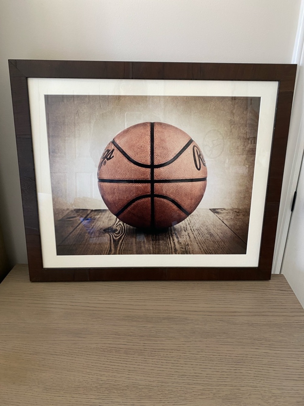 Framed Basketball Wall Art